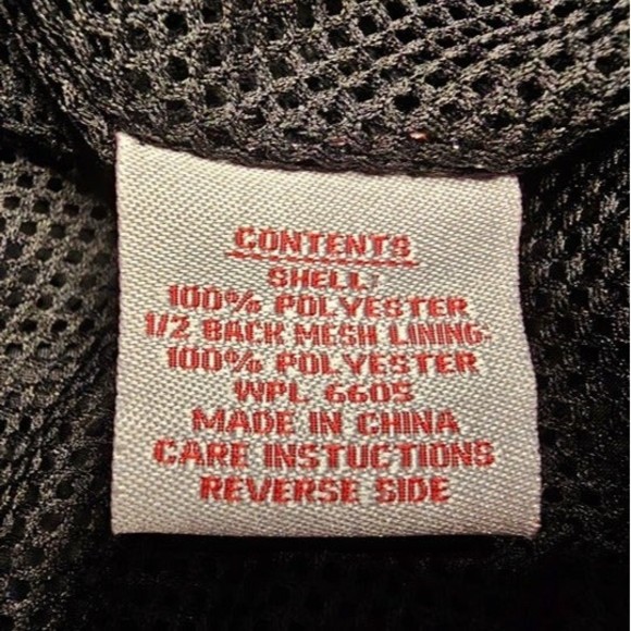 Vintage Reebok Blue/Black Auto Finishers 3M NASCAR Windbreaker Jacket Size XXL - Picture 6 of 10